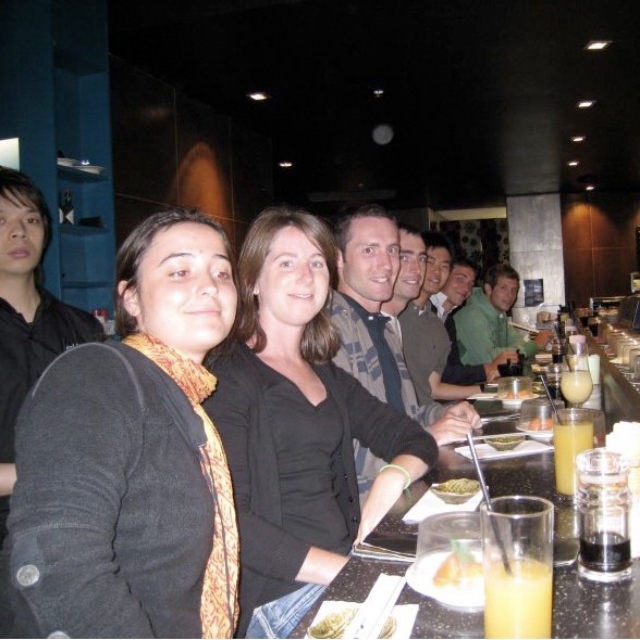 Shusi time in Sydney, George St. somewhere..